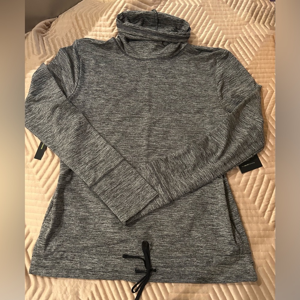 Nike Women’s Yoga Funnel-Neck Dri-Fit Long Sleeve Shirt Small NWT